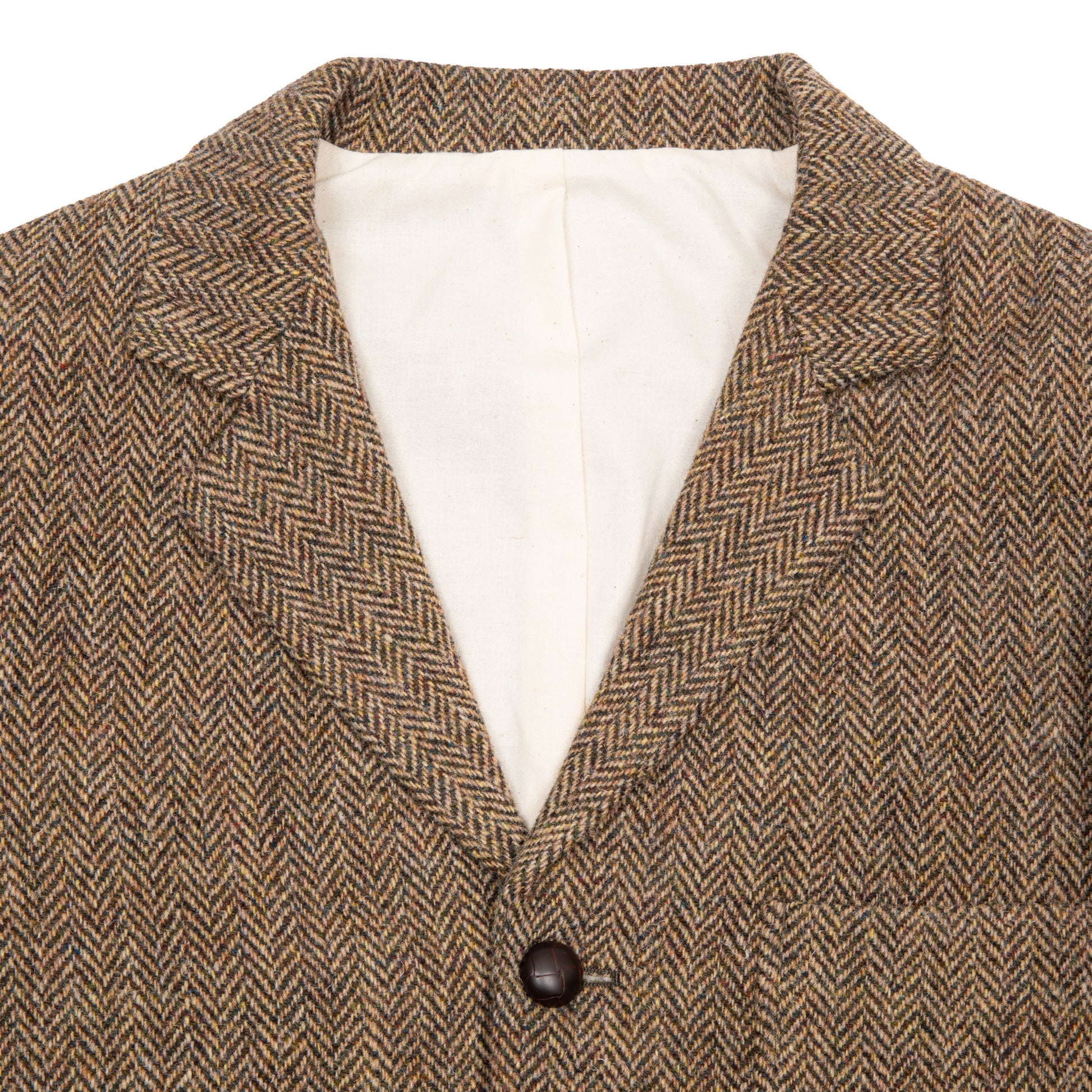 Orslow Harris Tweed Jacket in Khaki
