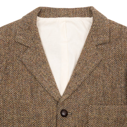Orslow Harris Tweed Jacket in Khaki