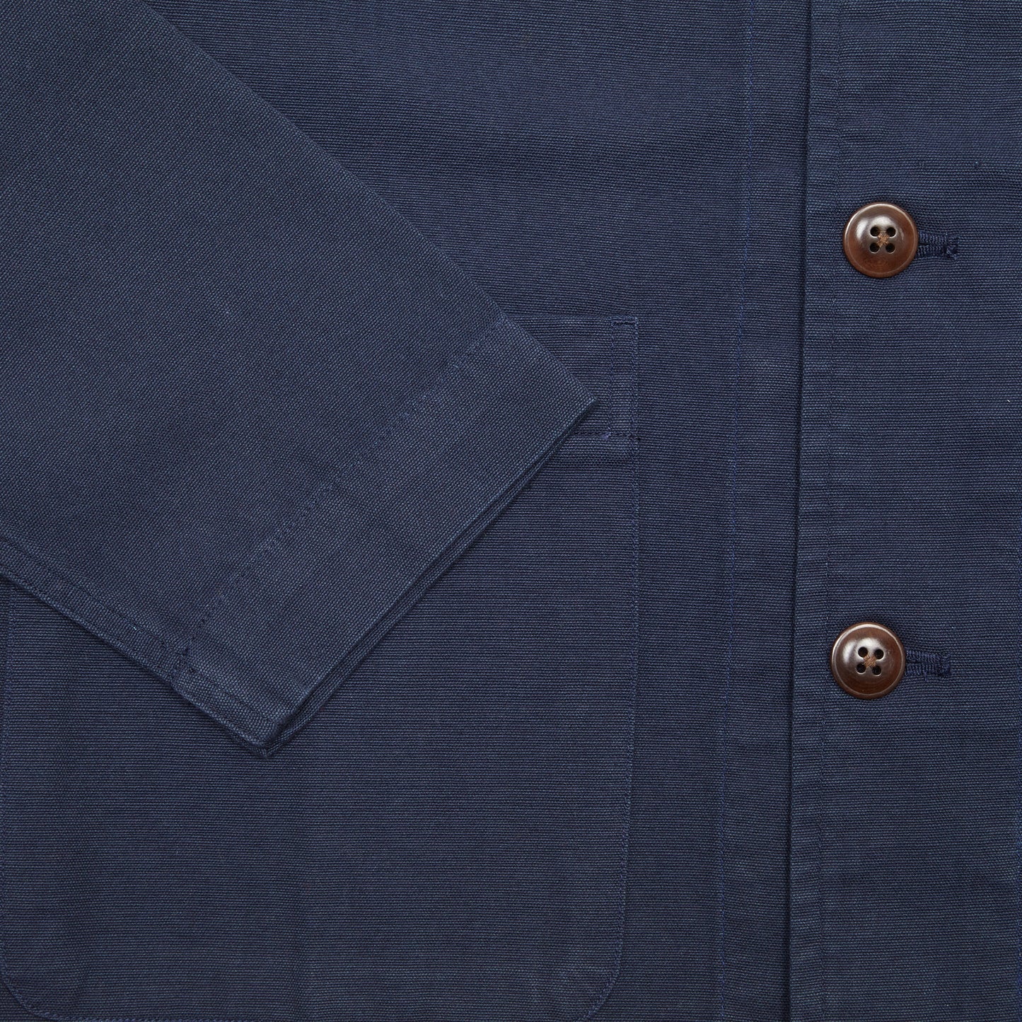 Original Madras Shirt Jacket in Navy