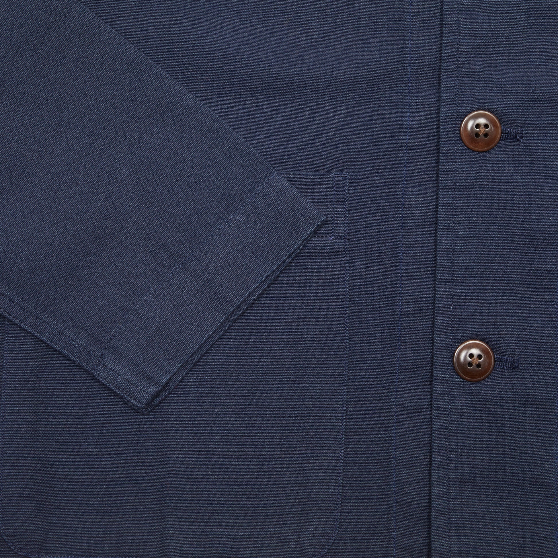 Original Madras Shirt Jacket in Navy