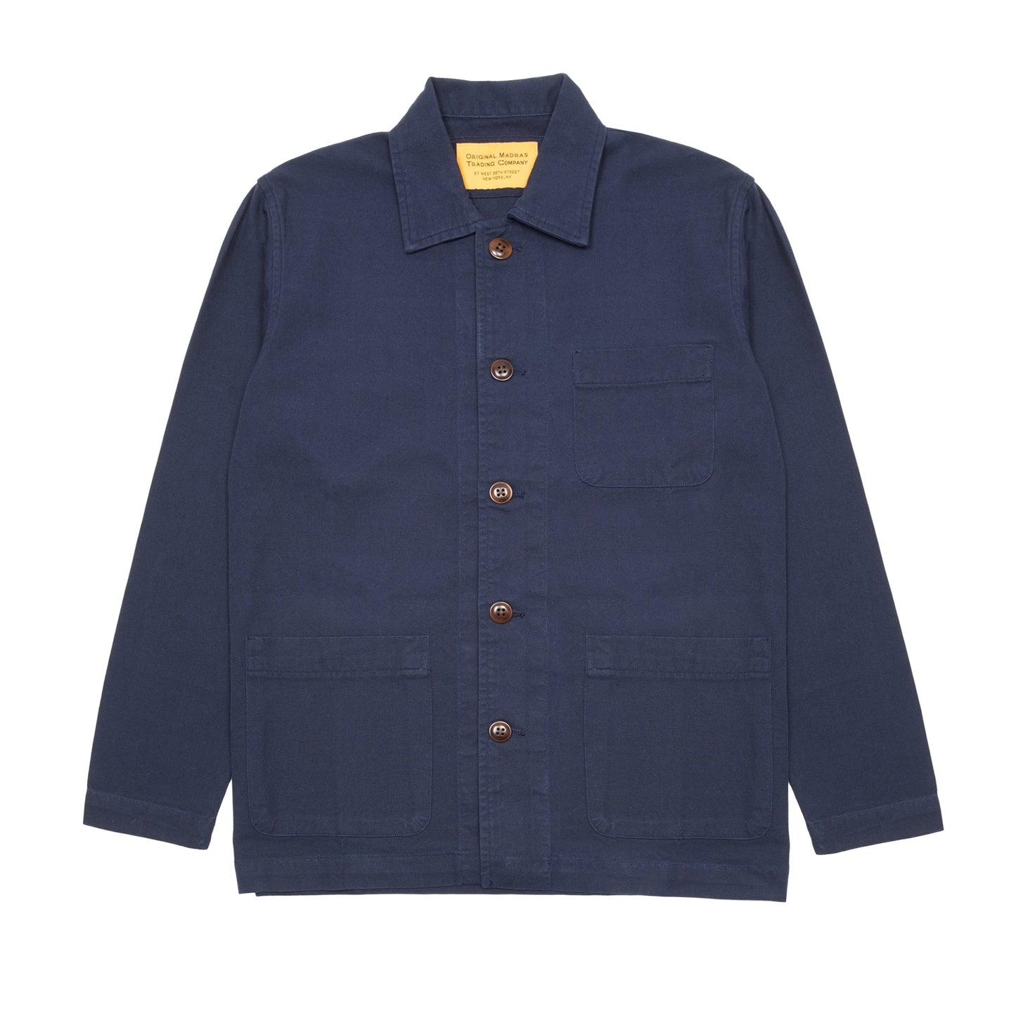 Original Madras Shirt Jacket in Navy