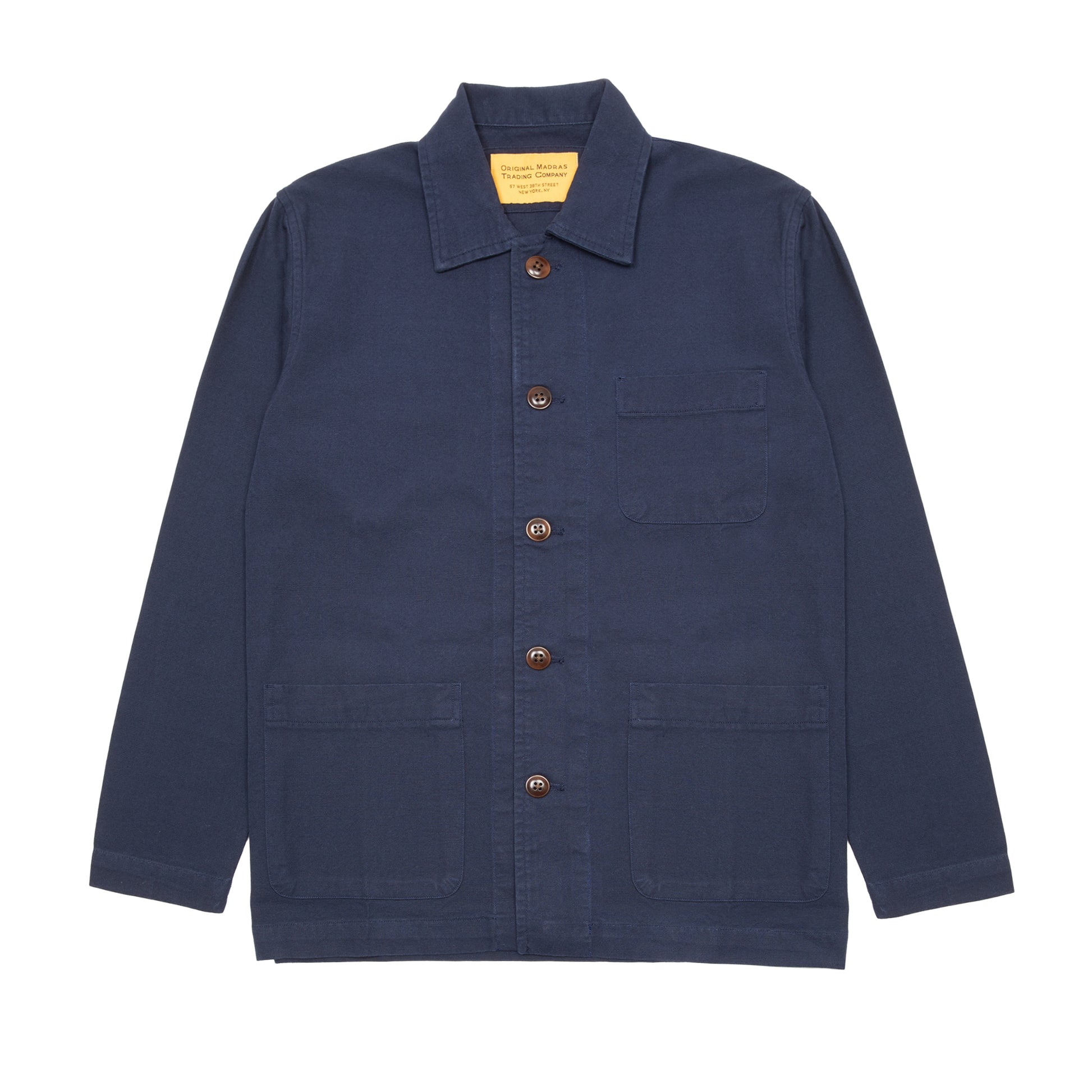 Original Madras Shirt Jacket in Navy
