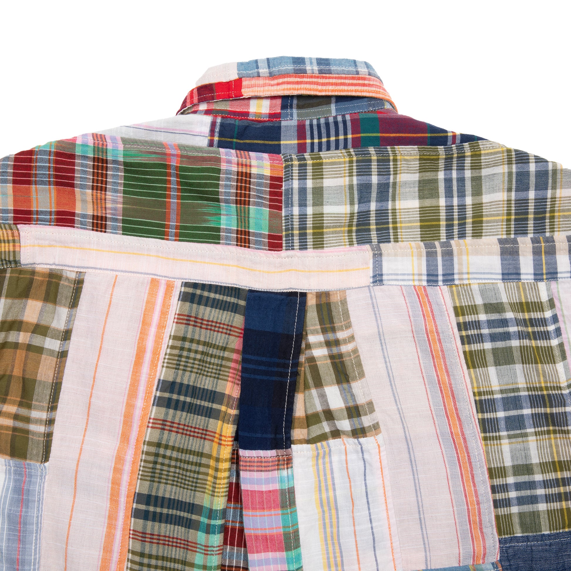 Original Madras Patchwork Short Sleeve Shirt