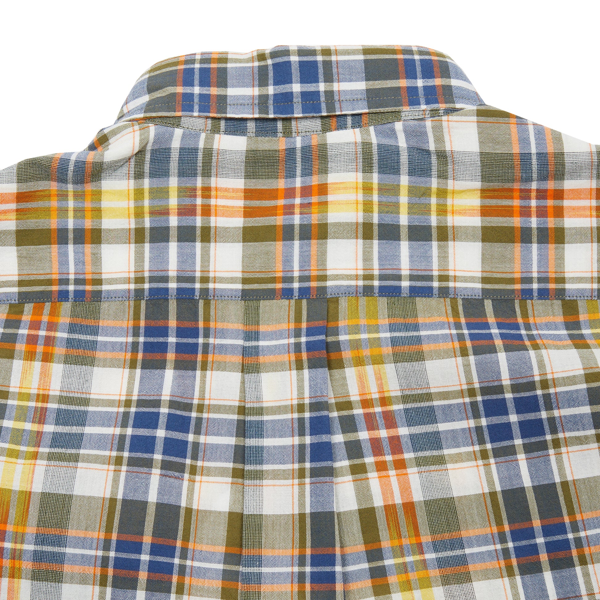 Original Madras Classic Button Down Shirt in Navy/White Check