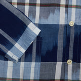 <p>Original Madras Light Shirt Jacket is crafted from soft lightweight cotton. This style features three patch pockets, a traditional shirt-style collar, and painterly brush stroke pattern against a classic check.<br></p> <p>100% Cotton.</p> <p>Made in Madras.</p>