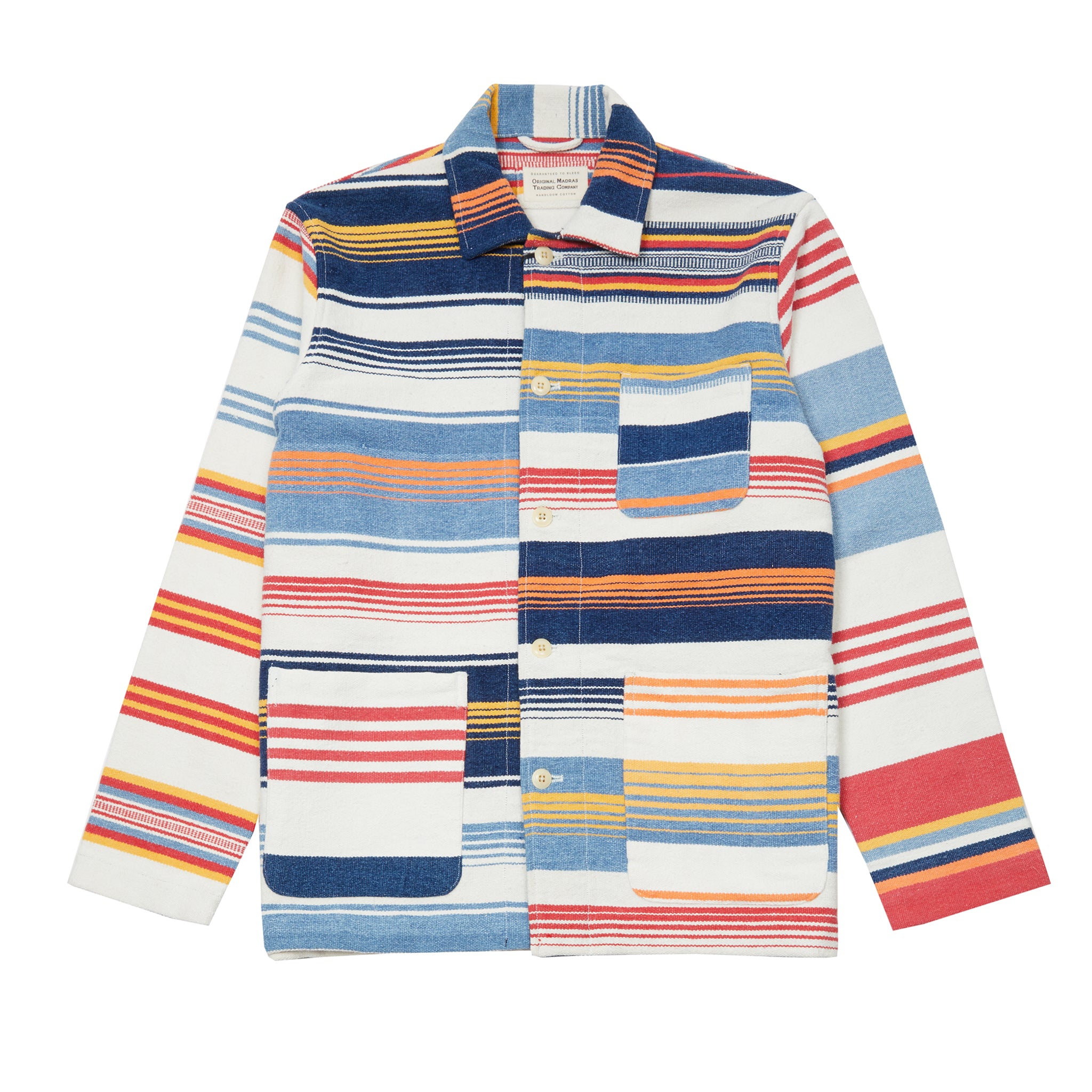 Original Madras Stout Shirt Jacket in Red/White Stripe – Dick's