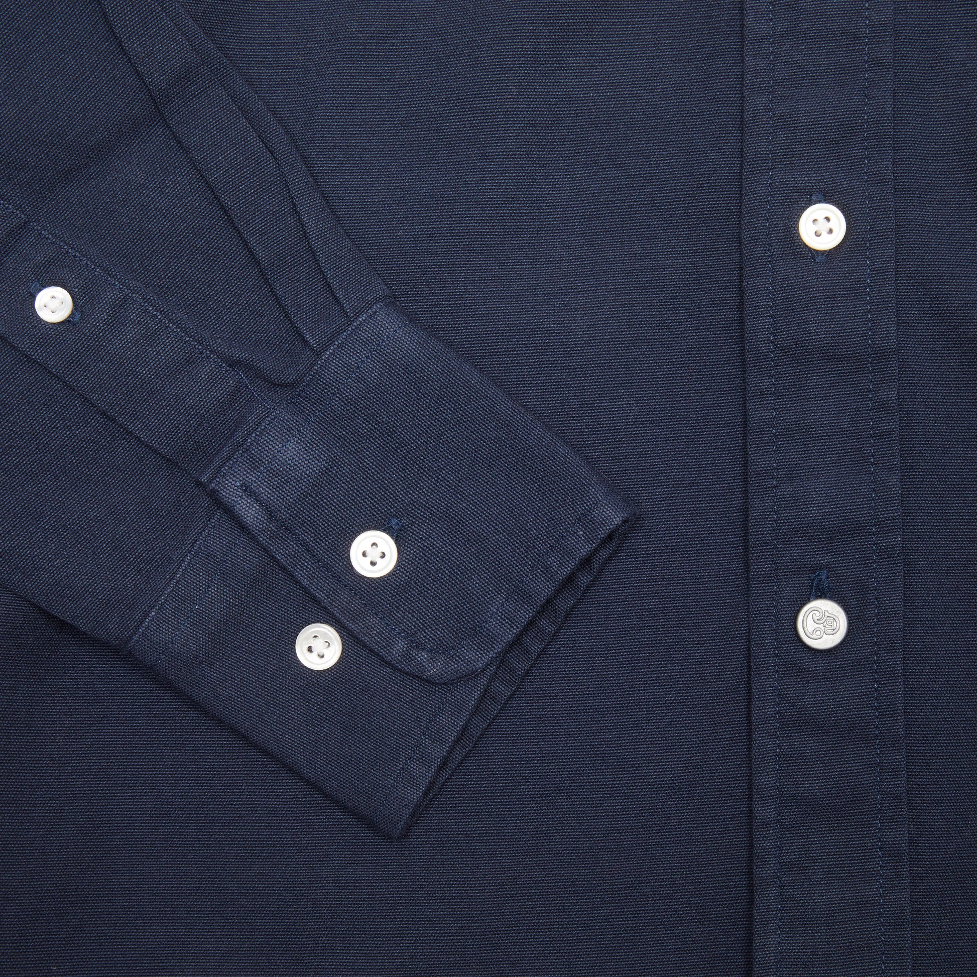 Original Madras Classic Button Down Shirt in Navy