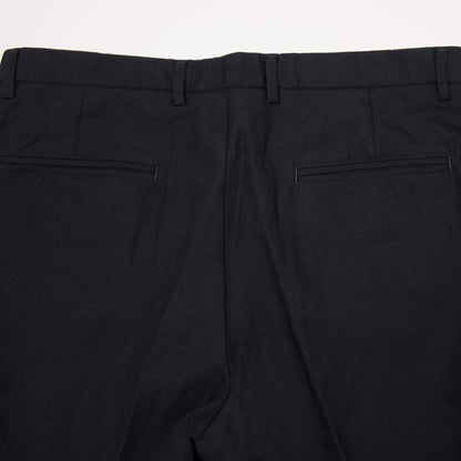 Original Vintage Style Frank Wool/Linen Chinos in Navy