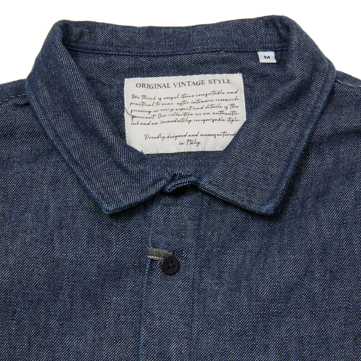 Original Vintage Style Eden Denim Overshirt