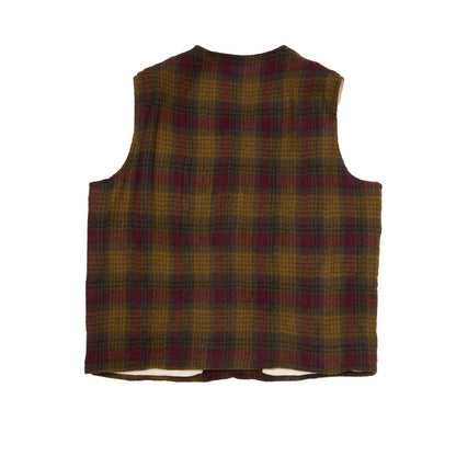Original Vintage Style Sidney Vest in Plaid