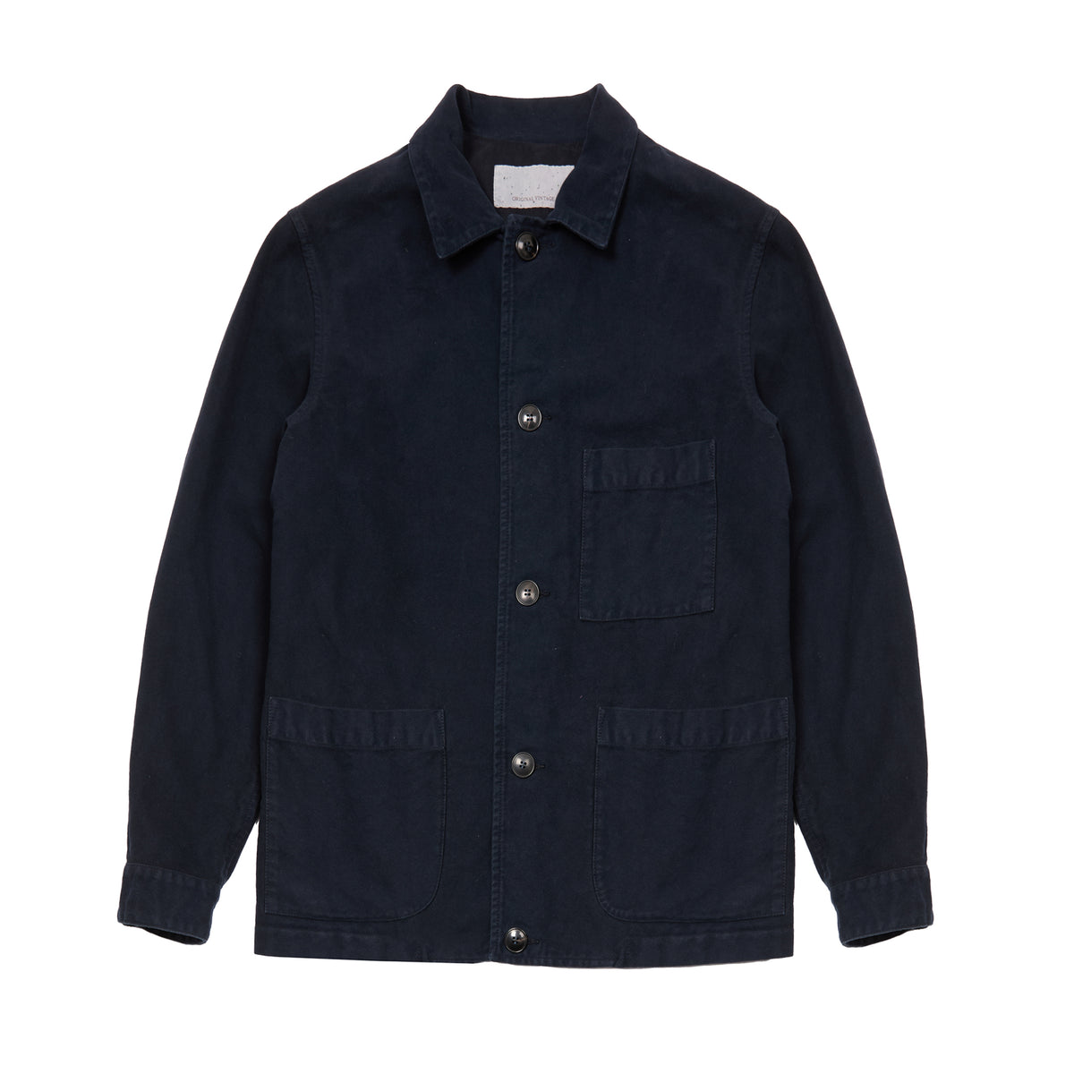 Original Vintage Style Dustin Work Jacket in Navy