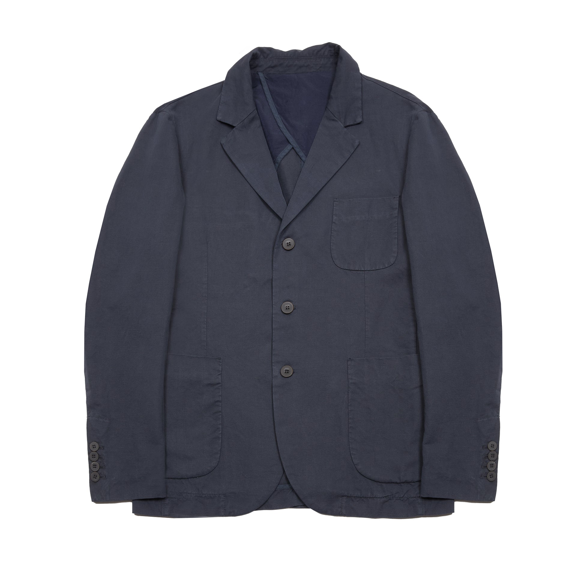 Original Vintage Style Three Button Jacket in Lavagna