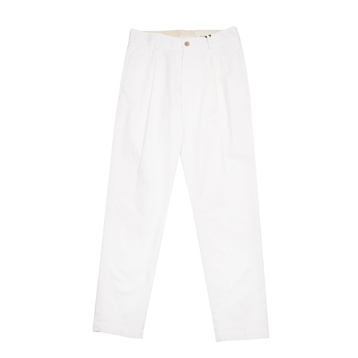 Original Vintage Style Pences Trousers in Bianco