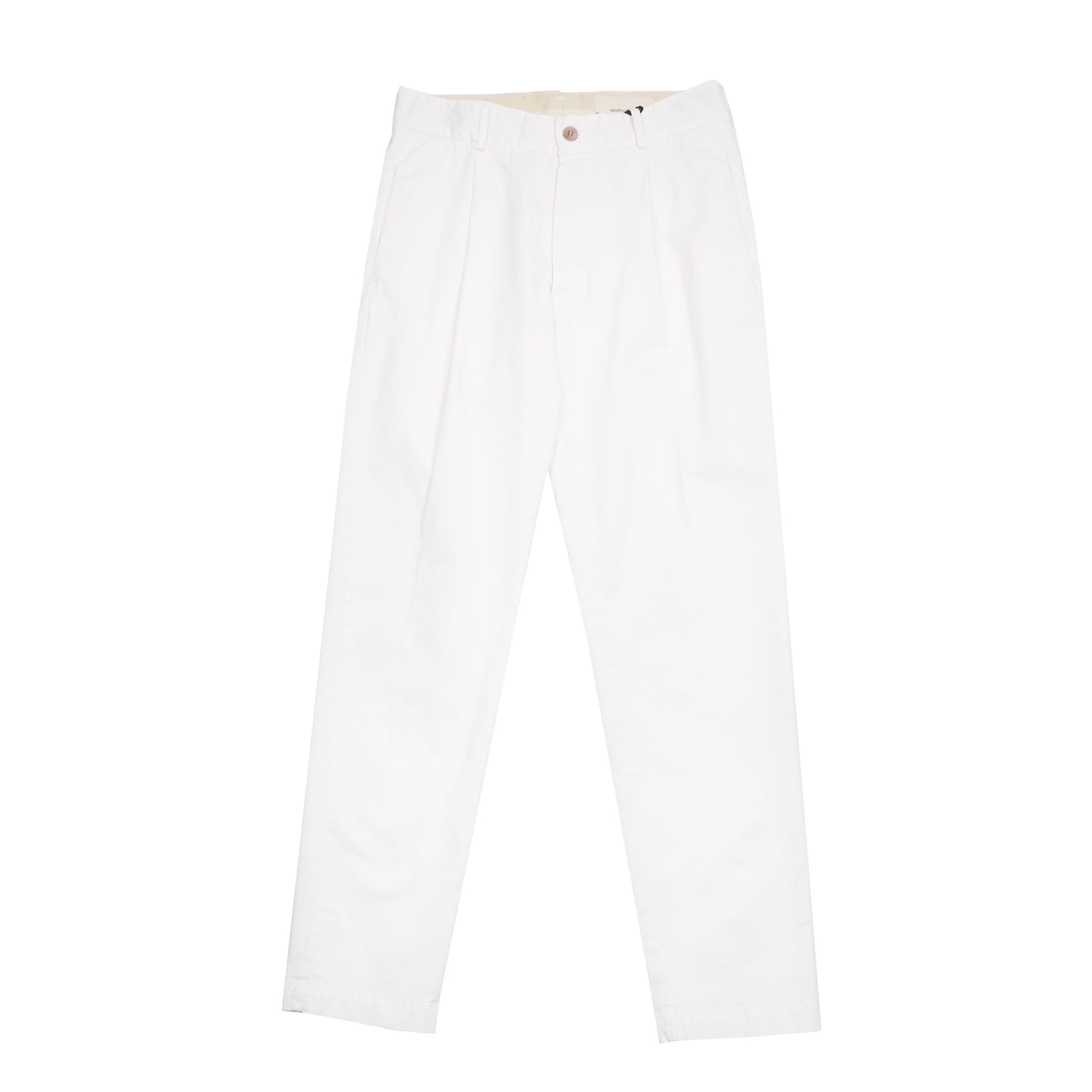 Original Vintage Style Pences Trousers in Bianco