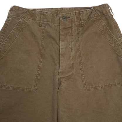 Orslow Summer Fatigue Pants Regular Fit in Olive