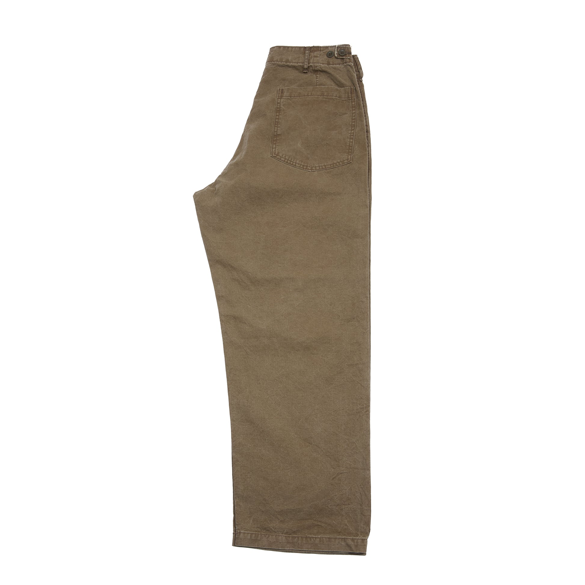 Orslow Summer Fatigue Pants Regular Fit in Olive