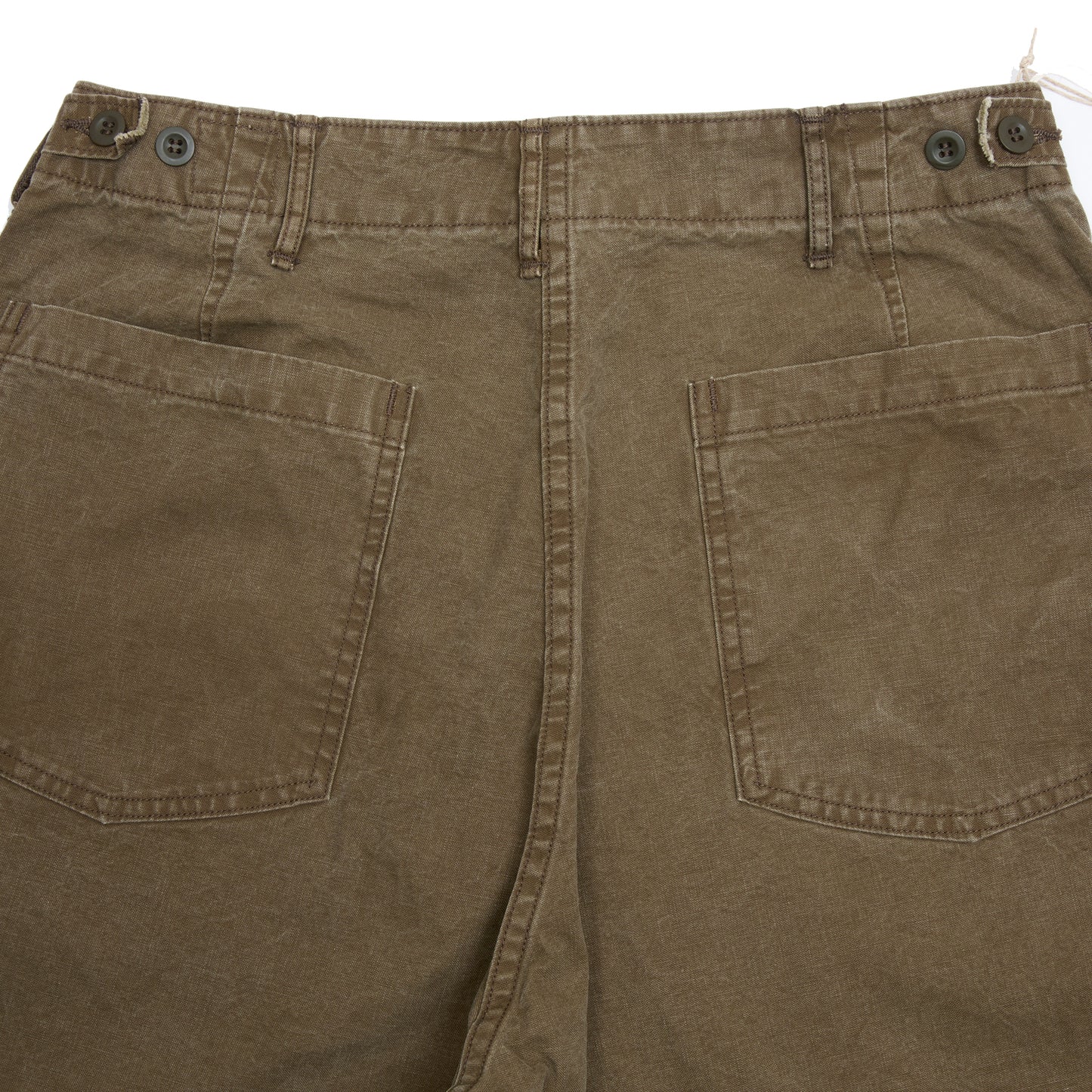 Orslow Summer Fatigue Pants Regular Fit in Olive