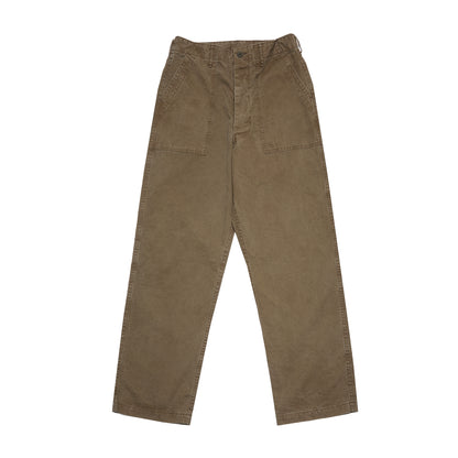 Orslow Summer Fatigue Pants Regular Fit in Olive
