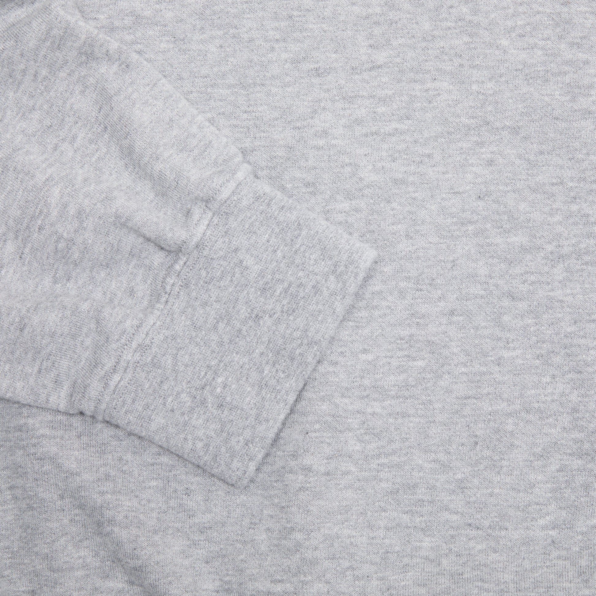 Orslow Lightweight French Terry Sweatshirt in Heather Grey