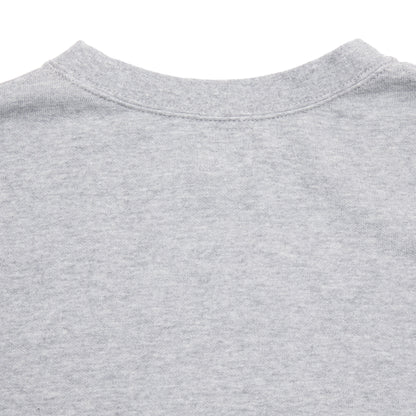 Orslow Lightweight French Terry Sweatshirt in Heather Grey