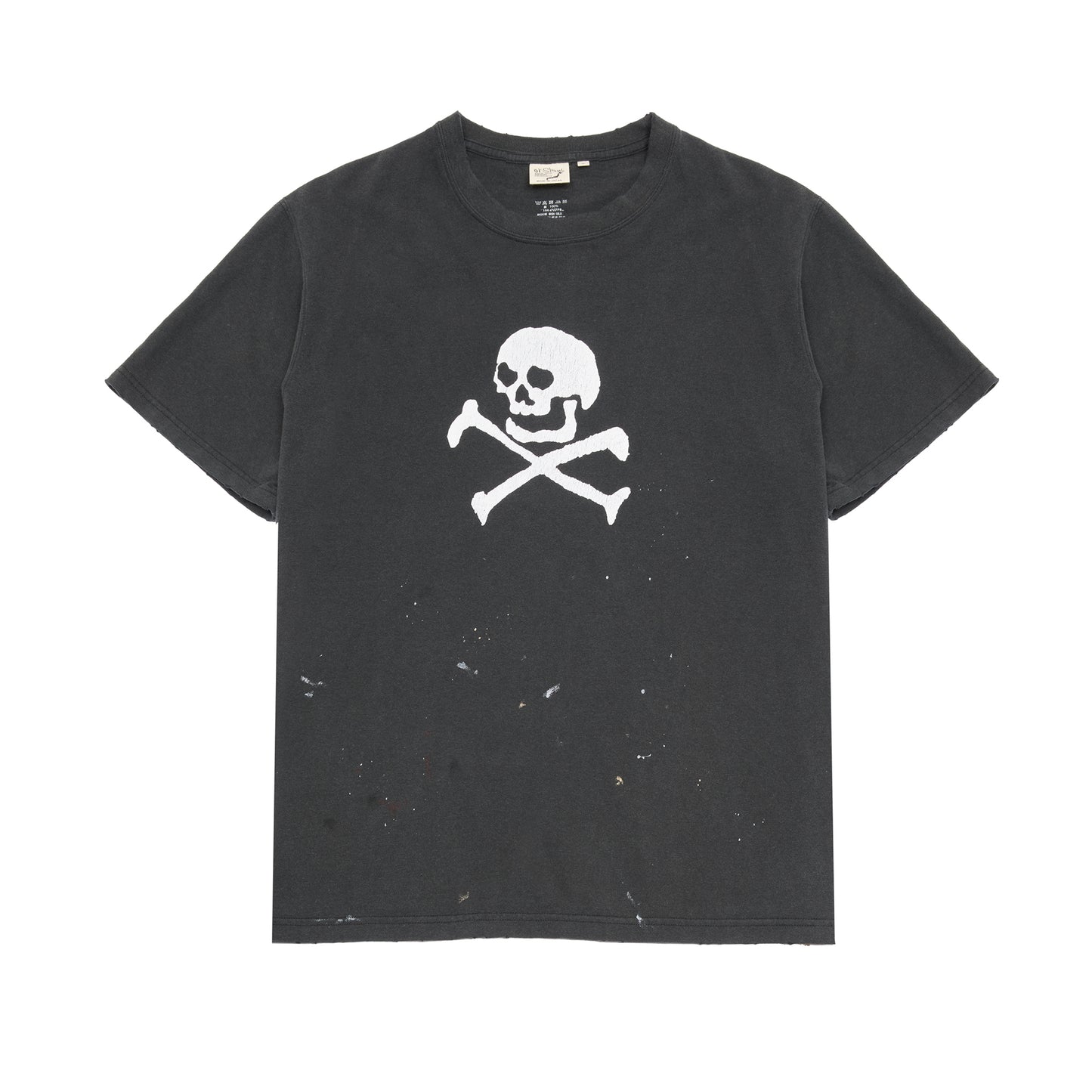 Orslow Vintage Fade Skull Print T-shirt
