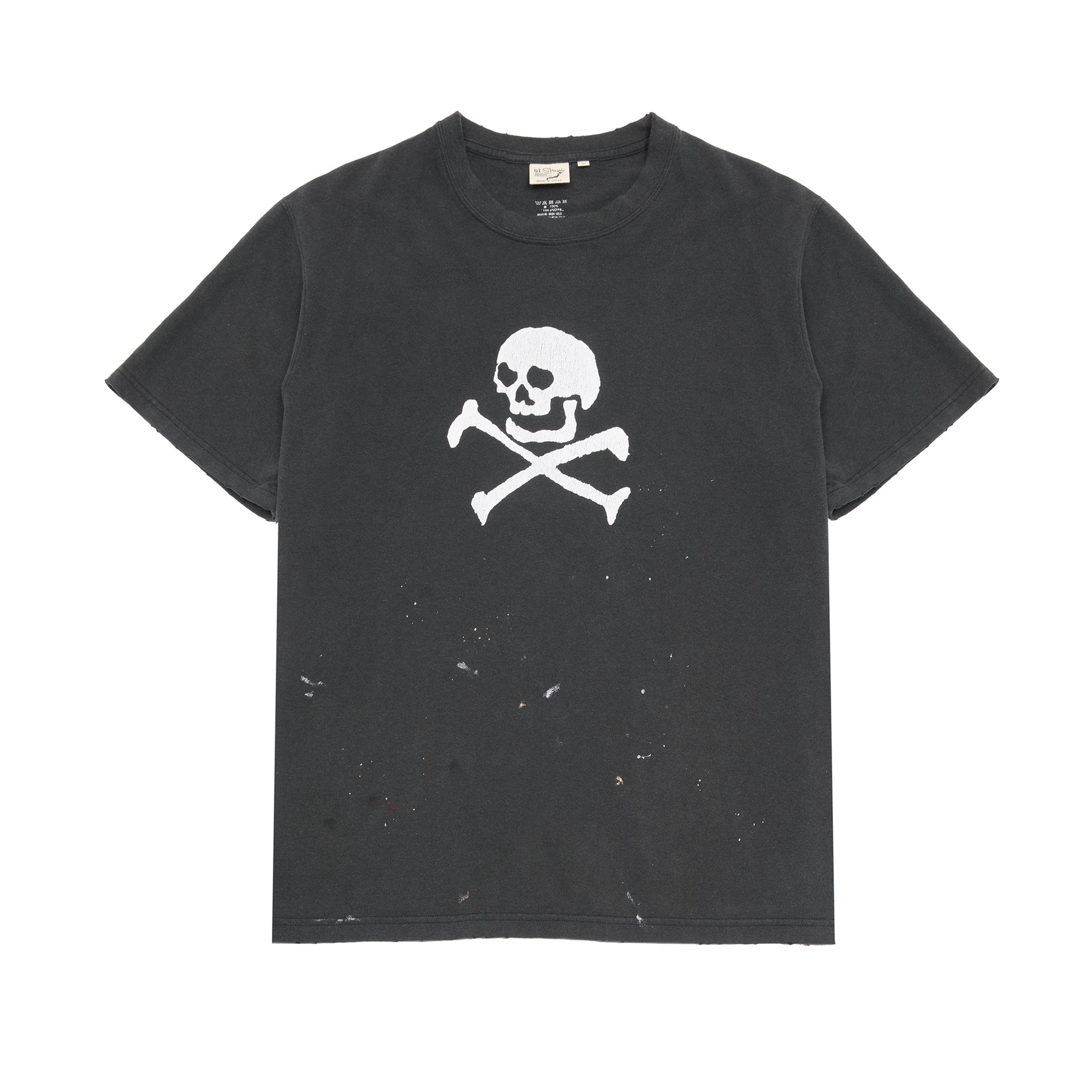Orslow Vintage Fade Skull Print T-shirt