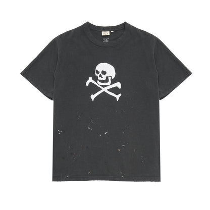 Orslow Vintage Fade Skull Print T-shirt