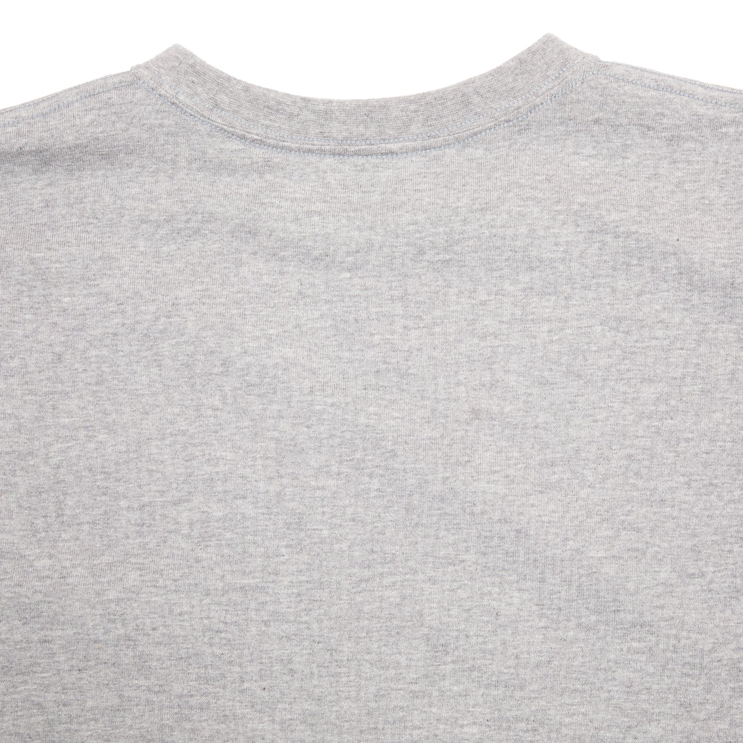 Orslow Sturdy Cotton T-shirt with Pocket in Heather Grey