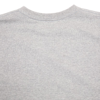 Orslow Sturdy Cotton T-shirt with Pocket in Heather Grey