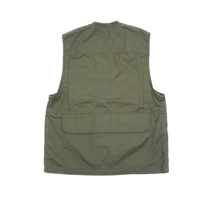 Orslow Utility Vest in Army Green