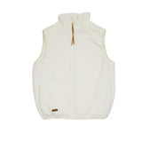 Orslow Boa Fleece Vest in Ecru