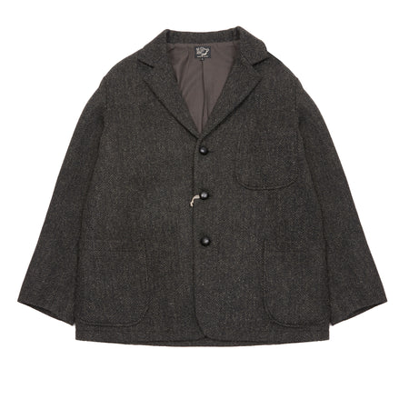 Orslow Harris Tweed Jacket in Black