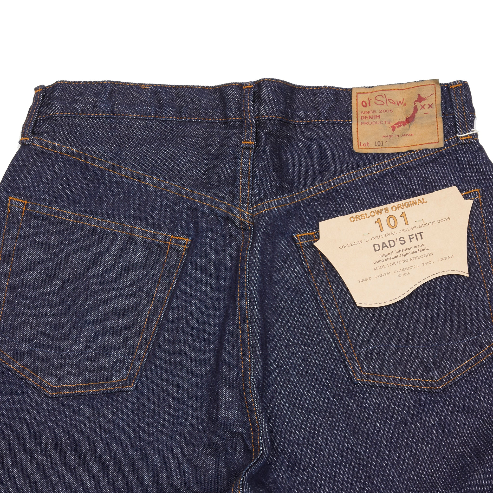 Orslow 101 Dad's Fit Denim Pants One Wash – Dick's Edinburgh