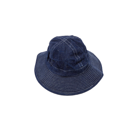 Orslow US Navy Hat in One Wash Denim