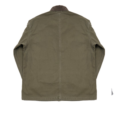 Orslow Relax Fit Coverall Jacket in Army Green