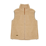 Orslow Boa Fleece Vest in Camel