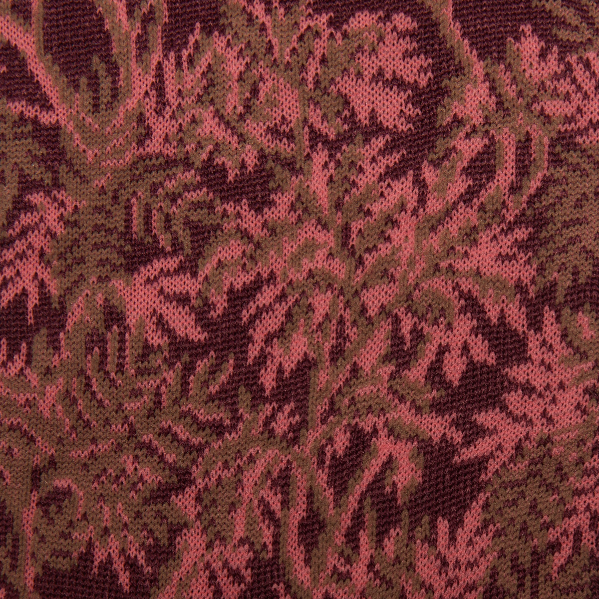 Pantherella x Sanderson Women's Tapestry Trees Filet & Motif Egyptian Cotton Socks in Wild Plum