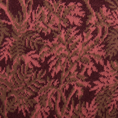 Pantherella x Sanderson Women's Tapestry Trees Filet & Motif Egyptian Cotton Socks in Wild Plum