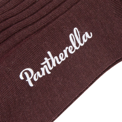 Pantherella Rose Merino Socks in Maroon