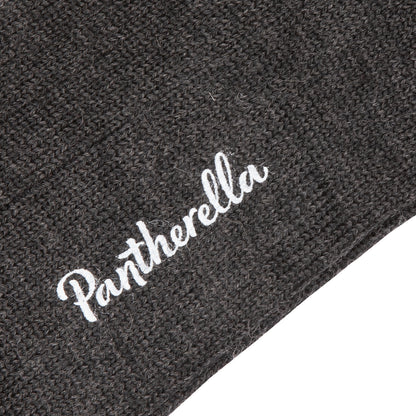 Pantherella Royston Stripe Merino Wool Socks in Charcoal