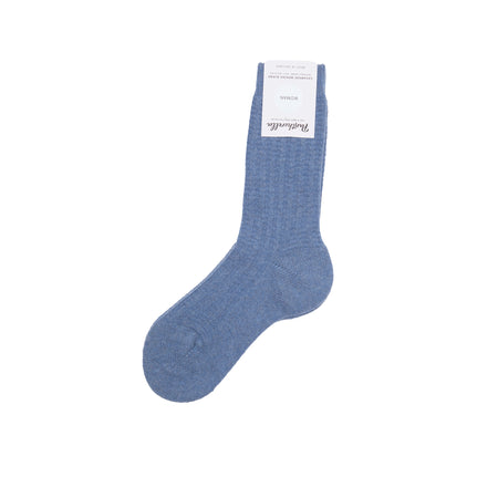 Pantherella Women's Eyre Socks in Mid Denim