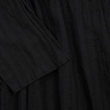 Pas de Calais Rose Dyed Dress in Black