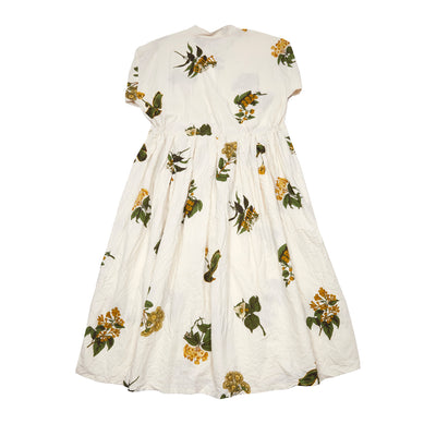 Pas de Calais Botanical Print Dress in Ivory 4