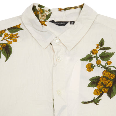 Pas de Calais Botanical Print Blouse in Ivory 3