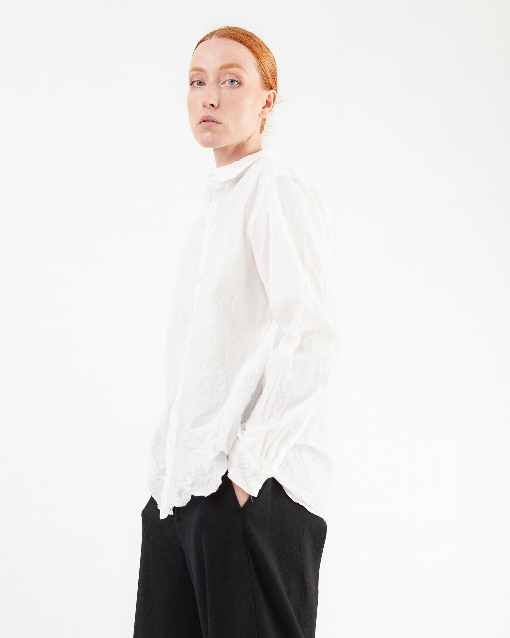 Pas de Calais Triple Low Twist Cotton Coverall in Charcoal
