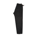 Pas de Calais Linen Tapered Trousers in Black 4