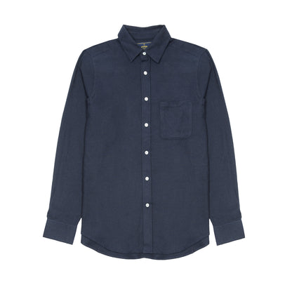 Portuguese Flannel Teca 2.0 Shirt in Navy