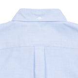 Portuguese Flannel Belavista Oxford Shirt in Open Blue 4