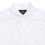 Portuguese Flannel Belavista Oxford Shirt in White 3