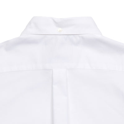 Portuguese Flannel Belavista Oxford Shirt in White 4